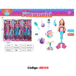Boneca Sereia SR258