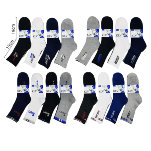 Meias KLV Cano Longo Misto Sport 12 Pares 9003