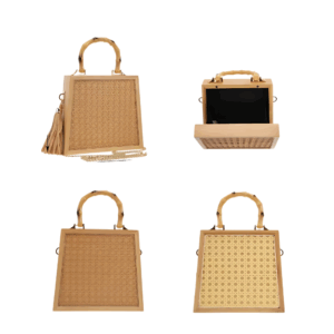 Bolsa Praia Maleta Com Alça Bambu 997