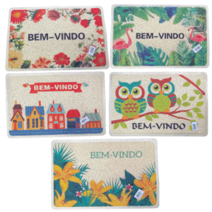 Tapete Bem Vindo Estampado 004