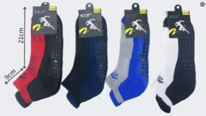 Meias KLV Antiderrapante Cano Curto 12 Pares 019