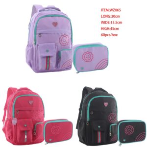 Kit Mochila Juvenil C/Estojo 065