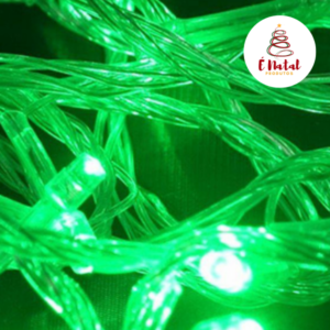 Pisca Pisca É Natal 100 Lâmpadas Verde 004