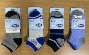 Meias KLV Cano Curto Infantil 12 Pares 011